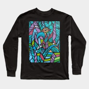 colorful grafitti design Long Sleeve T-Shirt